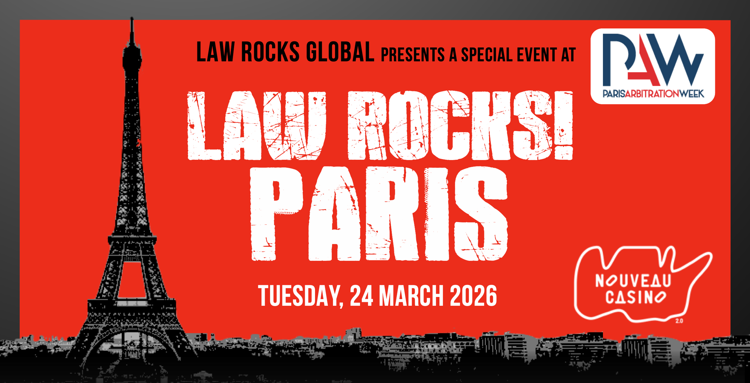 Law Rocks! Paris at PAW